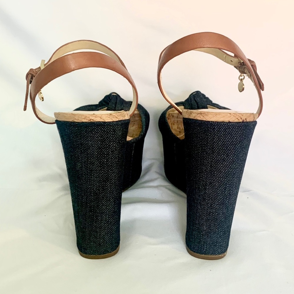 MK Denim Wedges - Picture 4 of 5